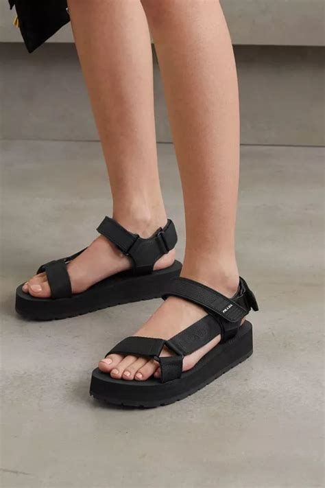 prada nomad sandali primark|prada platform sandals.